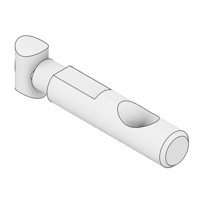 MODULAR SOLUTIONS 45 MITRE CONNECTOR 90 DEG DRILLING REQUIRED